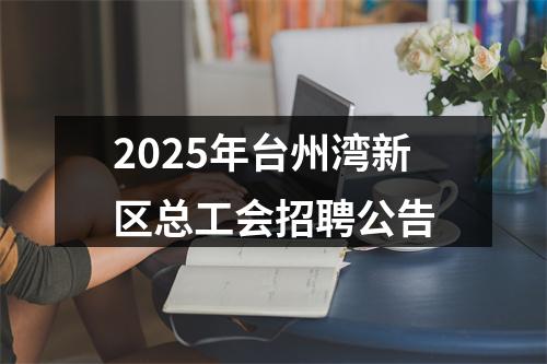 2025年台州湾新区总工会招聘公告 图片