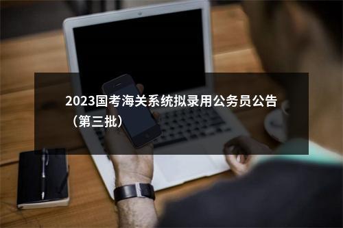 2023国考海关系统拟录用公务员公告（第三批）                进入阅读模式 图片