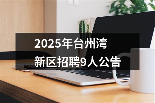 2025年台州湾新区招聘9人公告 图片